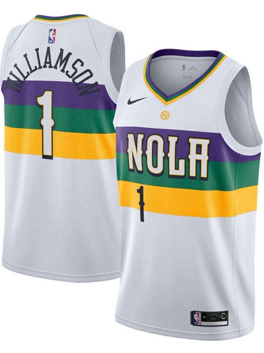Nike New Orleans Pelicans Zion Williamson Jersey